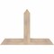 Ekena Millwork Portland Smooth Timber Gable Bracket, Douglas Fir, 48"W x 32"H x 5 1/2"D x 5 1/2"F, 16/12 Pitch GBW048X32X0606POR00SDF - alternate 1